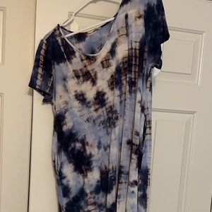 Tie dye maxi